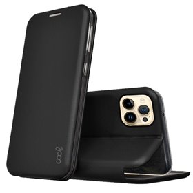 Capa Flip Cover COOL para iPhone 14 Pro Max Elegance Preto