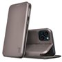 Capa Flip Cover COOL para iPhone 15 Elegance Prata