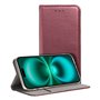 Capa Flip Cover COOL para iPhone 16 Plus Burgundy