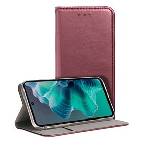 Capa Flip Cover COOL para Motorola Moto G35 5G Burgundy
