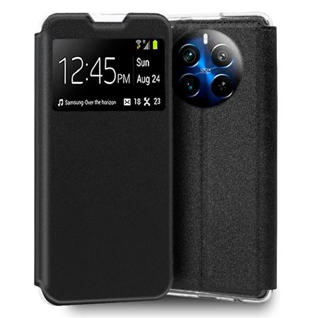 Capa Flip Cover COOL para Realme 12 Pro 5G / 12 Pro Plus 5G Preto