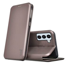 Capa Flip Cover COOL para Samsung A136 Galaxy A13 5G / A04s Elegance Prata