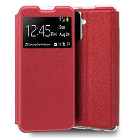 Capa Flip Cover COOL para Samsung A366 Galaxy A36 5G Liso Vermelho