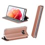 Capa Flip Cover COOL para Samsung G990 Galaxy S21 Elegance Rose Gold