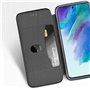 Capa Flip Cover COOL para Samsung G990B Galaxy S21 FE Elegance Prata