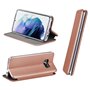 Capa Flip Cover COOL para Samsung G996 Galaxy S21 Plus Elegance Rose Gold