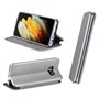 Capa Flip Cover COOL para Samsung G998 Galaxy S21 Ultra Elegance Prata