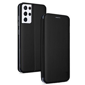 Capa Flip Cover COOL para Samsung G998 Galaxy S21 Ultra Elegance Preto