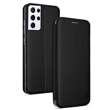 Capa Flip Cover COOL para Samsung G998 Galaxy S21 Ultra Elegance Preto