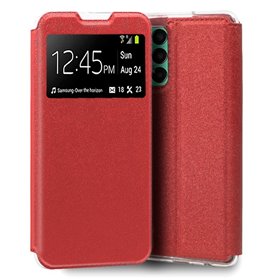 Capa Flip Cover COOL para Samsung M135 Galaxy M13 / A23 5G Vermelho