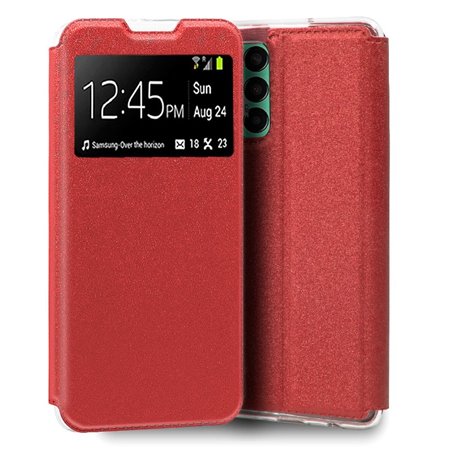 Capa Flip Cover COOL para Samsung M135 Galaxy M13 / A23 5G Vermelho