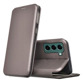 Capa Flip Cover COOL para Samsung S906 Galaxy S22 Plus Elegance Prata