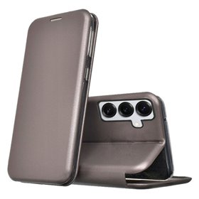 Capa Flip Cover COOL para Samsung S921 Galaxy S24 / S25 Elegance Prata