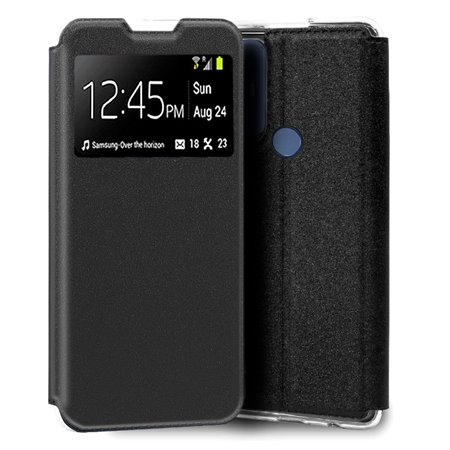 Capa Flip Cover COOL para TCL 30 SE / 30E / 305 / 306 Preto