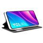 Capa Flip Cover COOL para TCL 30 SE / 30E / 305 / 306 Preto