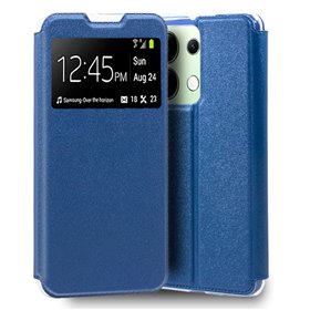 Capa Flip Cover COOL para Xiaomi Redmi Note 13 Azul