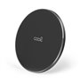 Carregador base dock para smartphones Qi sem fio universal COOL (carga rápida) preto