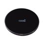 Carregador base dock para smartphones Qi sem fio universal COOL (carga rápida) preto