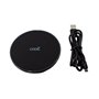 Carregador base dock para smartphones Qi sem fio universal COOL (carga rápida) preto