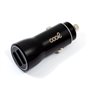 Carregador de carro de entrada USB dupla universal COOL preto 2,4 amp