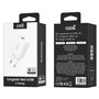 Carregador de Rede Adaptador USB Universal COOL 2,4 Amperios Branco