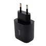 Carregador de rede rápido universal (PD) duplo tipo C / USB COOL (20 W) preto
