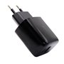 Carregador de rede rápido universal (PD) duplo tipo C / USB COOL (20 W) preto