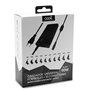 Carregador de rede universal COOL + 10 conectores para notebooks 90w (USB QC3.0)