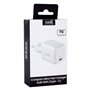 Carregador de rede Universal Ultra Fast Charger (PD) Type-C COOL (35W) Branco