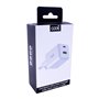 Carregador de rede Universal Ultra Fast Charger Duplo (PD) Tipo-C + USB COOL (45W) GaN Branco