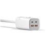 Carregador Multiporta Universal COOL 65W (5 Portos) Branco
