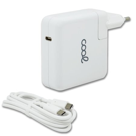 Carregador universal de rede COOL para Apple MacBook 12 / Air 13 / Pro 13 / iPad 12.9 (67w USB-C)