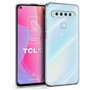 Cobertura de silicone COOL para TCL 10L (transparente)
