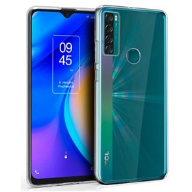 Cobertura de silicone COOL para TCL 20 SE (transparente)