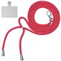 Cordão suspenso universal COOL com cartão de smartphone Fúcsia