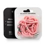 Cordão suspenso universal COOL com cartão de smartphone Rosa