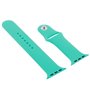 Correia COOL para Apple Watch Series 1 / 2 / 3 / 4 / 5 / 6 / 7 / 8 / 9 / SE (38 / 40 / 41 mm) Borracha Hortelã