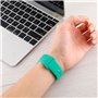 Correia COOL para Apple Watch Series 1 / 2 / 3 / 4 / 5 / 6 / 7 / 8 / 9 / SE (38 / 40 / 41 mm) Borracha Hortelã