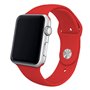 Correia COOL para Apple Watch Series 1 / 2 / 3 / 4 / 5 / 6 / 7 / 8 / 9 / SE (38 / 40 / 41 mm) Borracha Vermelho