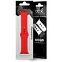 Correia COOL para Apple Watch Series 1 / 2 / 3 / 4 / 5 / 6 / 7 / 8 / 9 / SE (38 / 40 / 41 mm) Borracha Vermelho