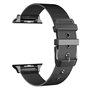 Correia COOL para Apple Watch Series 1 / 2 / 3 / 4 / 5 / 6 / 7 / 8 / 9 / SE (38 / 40 / 41 mm) Metal Preto