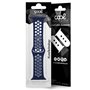 Correia COOL para Apple Watch Series 1 / 2 / 3 / 4 / 5 / 6 / 7 / 8 / 9 / SE (38/40/41 mm) Sport Azul