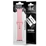 Correia COOL para Apple Watch Series 1 / 2 / 3 / 4 / 5 / 6 / 7 / 8 / 9 / SE (42 / 44 / 45 mm) Borracha Rosa