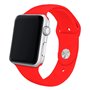 Correia COOL para Apple Watch Series 1 / 2 / 3 / 4 / 5 / 6 / 7 / 8 / 9 / SE (42 / 44 / 45 mm) Borracha Vermelho