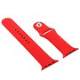 Correia COOL para Apple Watch Series 1 / 2 / 3 / 4 / 5 / 6 / 7 / 8 / 9 / SE (42 / 44 / 45 mm) Borracha Vermelho