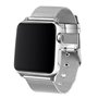 Correia COOL para Apple Watch Series 1 / 2 / 3 / 4 / 5 / 6 / 7 / 8 / 9 / SE (42 / 44 / 45 mm) Metal Prata
