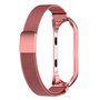 Correia COOL para Xiaomi Mi Band 5 / Mi Band 6 / Amazfit Band 5 Metal Rosa