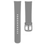 Correia Universal 20mm Amazfit Bip / GTS / Bip Lite / Huawei / Samsung / COOL Borracha Cinza