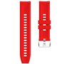 Correia Universal 20mm Amazfit Bip / GTS / Bip Lite / Huawei / Samsung / COOL Borracha Vermelho
