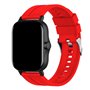 Correia Universal 20mm Amazfit Bip / GTS / Bip Lite / Huawei / Samsung / COOL Borracha Vermelho